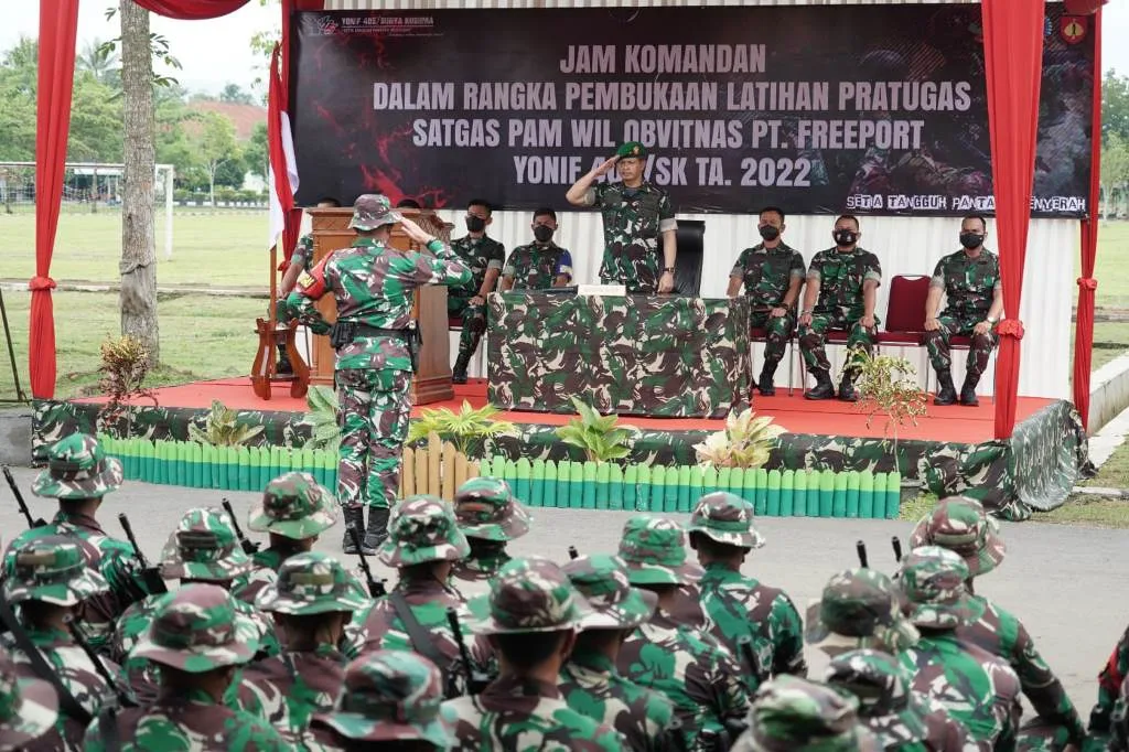Buka Latihan Pratugas Yonif 405/SK, Kasdam IV/Dip : Anggap Seperti Medan Sebenarnya