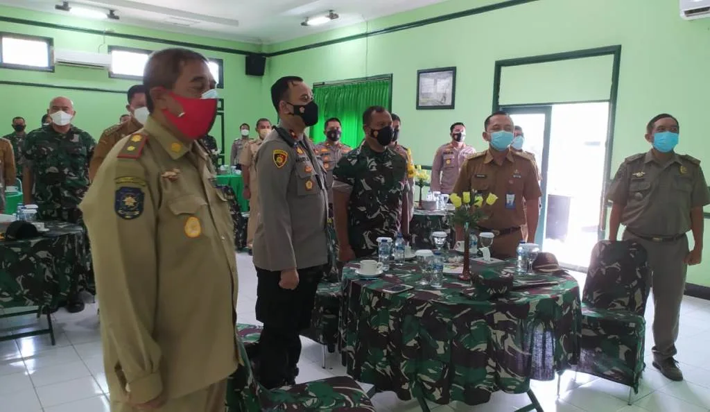 Dandim Silahturahmi dengan Aparat Pemerintahan Se-wilayah Kodim 0830/Surabaya Utara