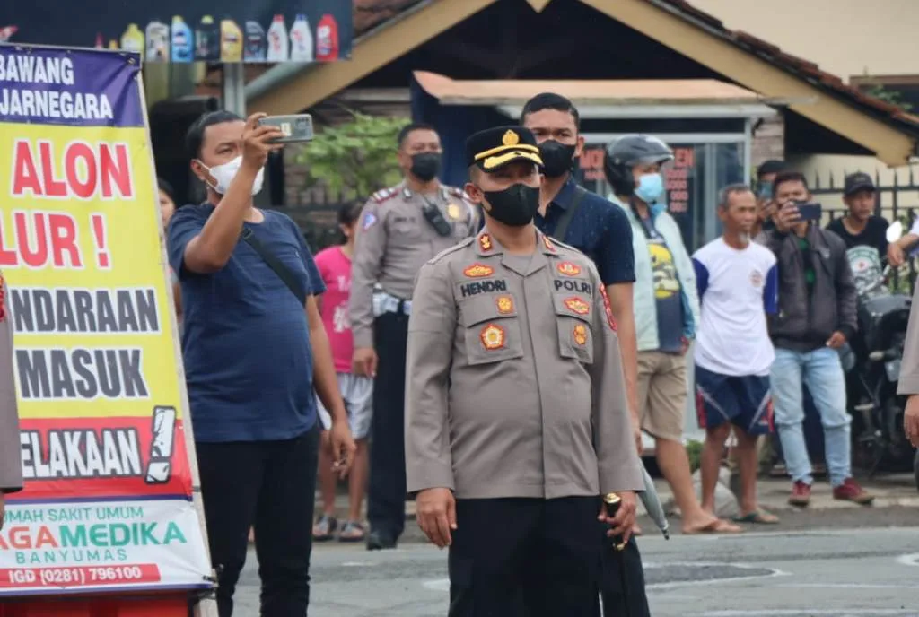 Difasilitasi Polres Unjuk Rasa Sopir Truk di Banjarnegara Berjalan Kondusif