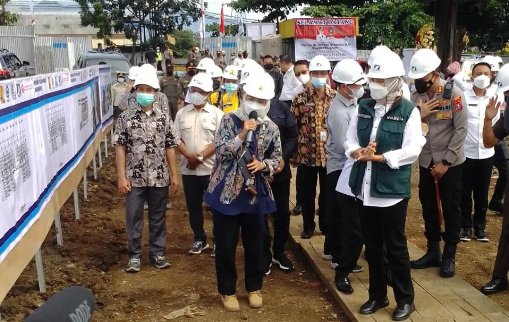 Ground Breaking Pasar Induk Among Tani Oleh Wali Kota Batu