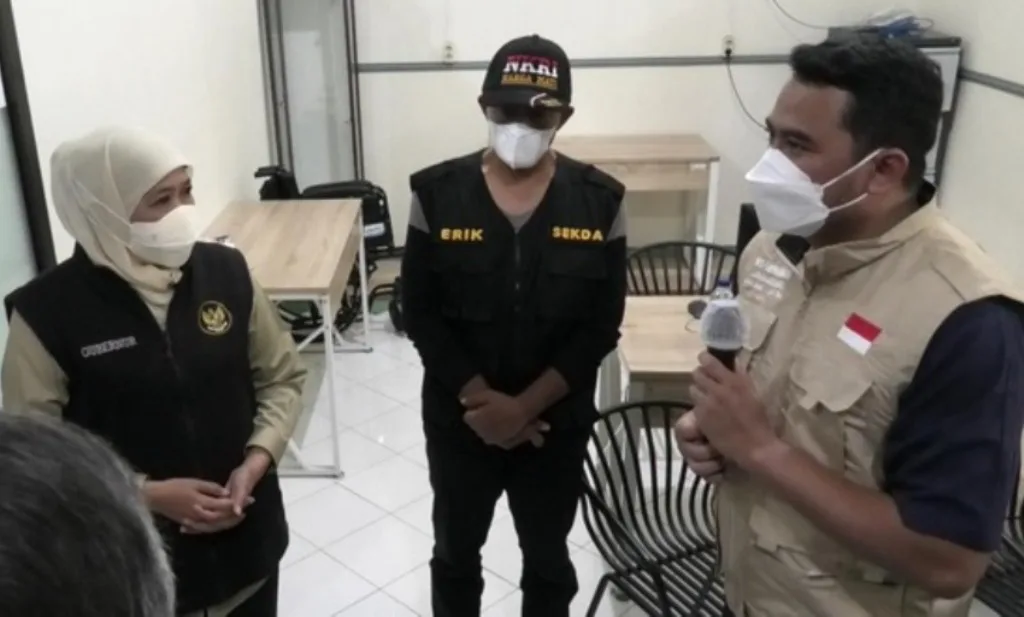 Gubernur Jatim Cek Rumah Sakit Lapangan 