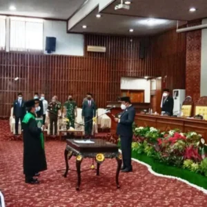 Hari ini Raharjo Sudiro Dilantik Jadi Anggota DPRD Provinsi Bengkulu