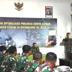 Kapendam IV/Diponegoro: Jadilah Agen Informasi yang Smart dan Adaptif