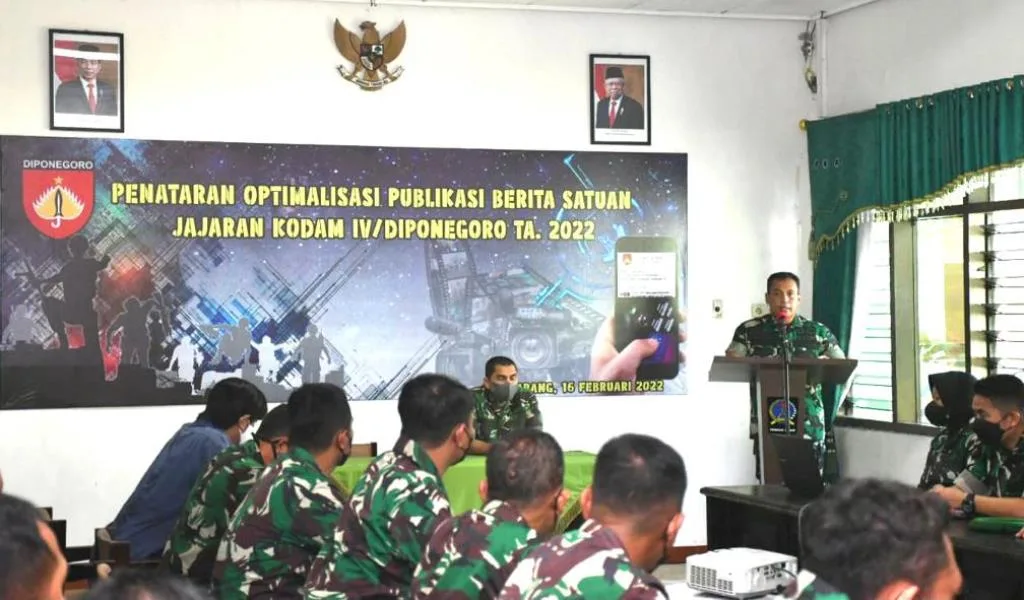 Kapendam IV/Diponegoro: Jadilah Agen Informasi yang Smart dan Adaptif