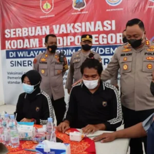 Kapolres Demak Dorong Percepatan Vaksinasi Dosis Kedua dan Booster