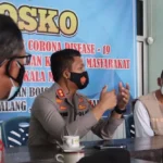 Kapolres Pemalang Pantau Posko PPKM Mikro