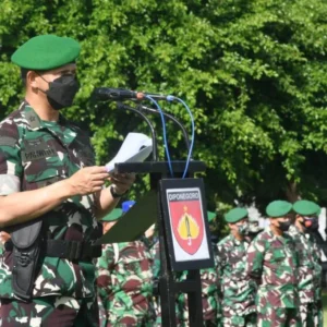 Kasdam IV/Diponegoro Pimpin Apel Gelar Pasukan Penutupan Drill Latihan Purkota