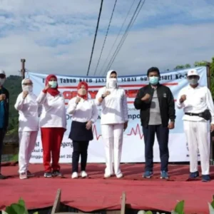 KJS Pagergunung Peringati HUT ke-3 dengan Gebyar Senam