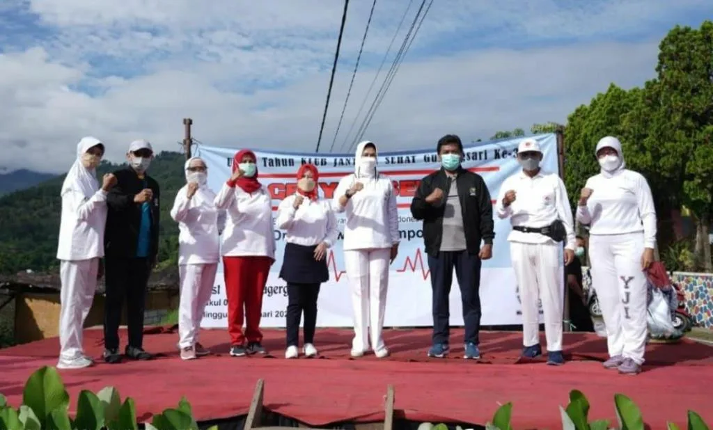 KJS Pagergunung Peringati HUT ke-3 dengan Gebyar Senam