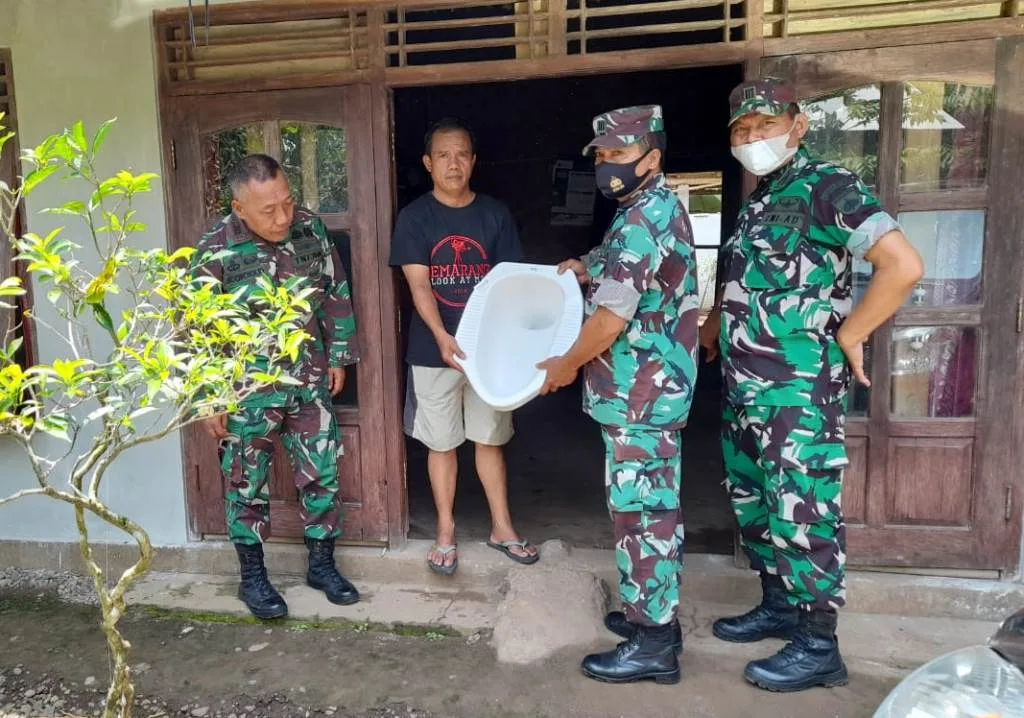 Kodam IV/Dip Laksanakan Baksos Karya Bakti di Desa Wadas
