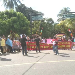 Masyarakat Air Berau Kembali Melakukan Aksi ke PT DDP