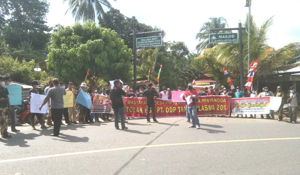 Masyarakat Air Berau Kembali Melakukan Aksi ke PT DDP