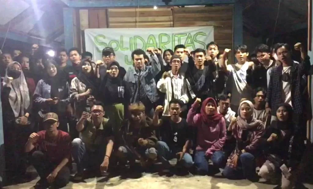 Pemuda Bengkulu Gelar Malam Berkabung Untuk Wadas