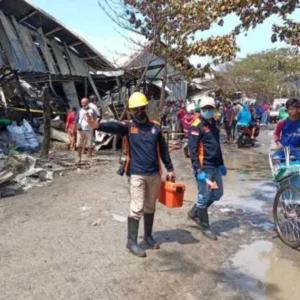 Polda Jateng Selidiki Penyebab Kebakaran Pasar Johar