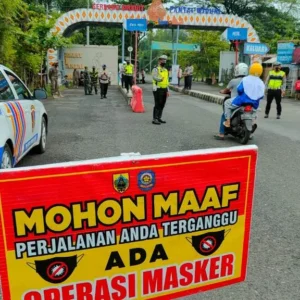 Satgas Covid-19 Pemalang Razia Masker di Obyek Wisata