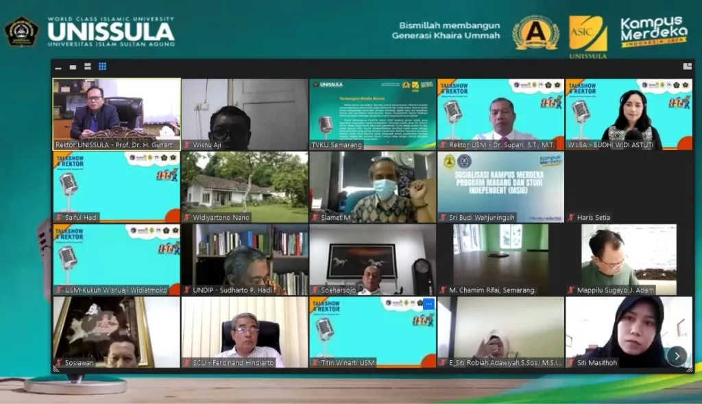 Talkshow 4 Rektor, Pentingnya Menjaga KEJ Sebagai Marwah Kehormatan Media