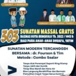Baznas Kota Bengkulu Gelar Sunatan Massal Kamis Besok
