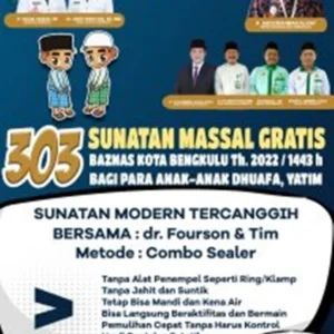 Baznas Kota Bengkulu Gelar Sunatan Massal Kamis Besok Baznas Kota Bengkulu Gelar Sunatan Massal Kamis Besok