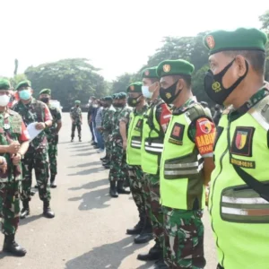 Danrem 084/BJ Pimpin Apel Gelar Pasukan PAM VVIP Kunjungan Wapres