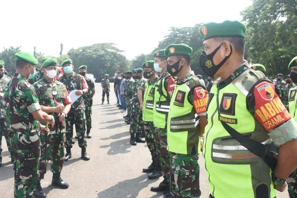 Danrem 084/BJ Pimpin Apel Gelar Pasukan PAM VVIP Kunjungan Wapres