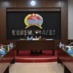 Danrem 084/BJ Pimpin Rapat Staf