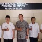 Dinas Kominfotiksan Seluma Terima Audiensi GM PT Digital Sandi Informasi