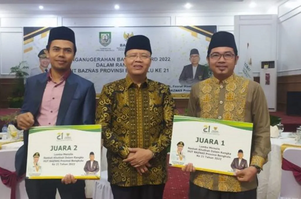 Dosen UIN FAS Bengkulu Raih Juara Pertama Lomba Menulis Khutbah