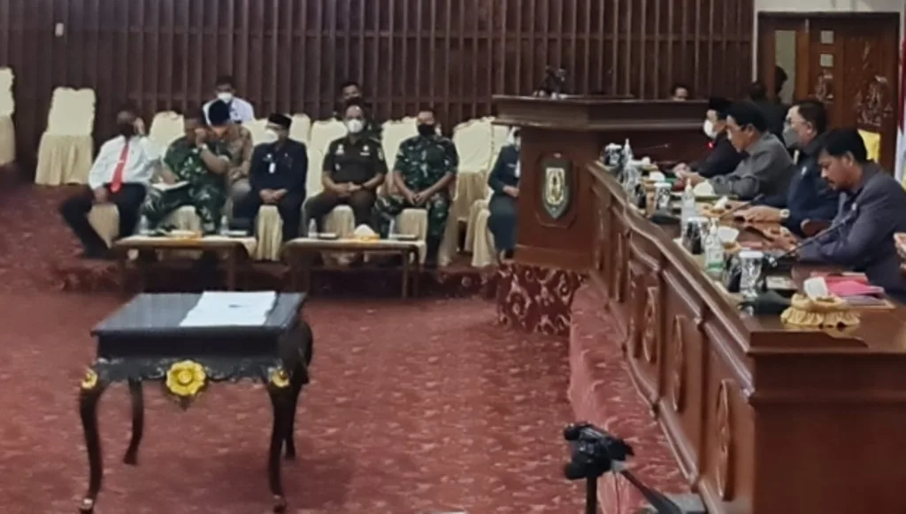 DPRD Provinsi Bengkulu Rapat Paripurna ke 13 Masa Sidang ke I Tahun 2022