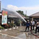 Gedung Lama Polres Demak Terbakar