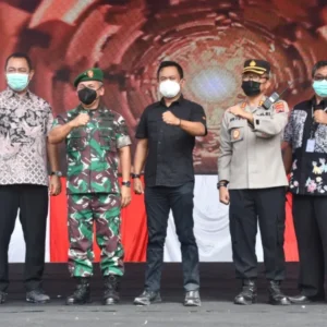 Irdam IV/Diponegoro Bersama Forkopimda Semarang Launching Kampung Pancasila