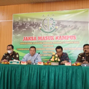 Jaksa Masuk Kampus, Kejari Sambangi Unib Jaksa Masuk Kampus, Kejari Sambangi Unib