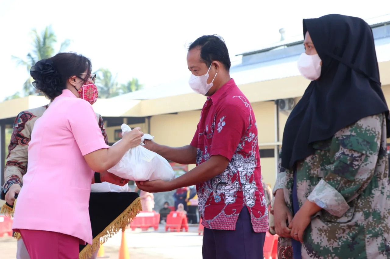 Jelang Ramadhan, Polda Bengkulu Gelar Pasar Murah
