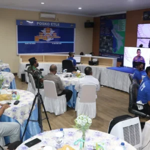Kapolda Bengkulu Bersama Forkopimda Ikuti Launching ETLE Nasional Tahap II