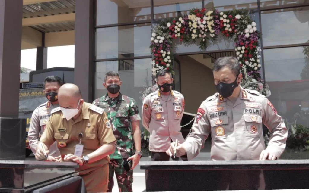 Kapolda Jateng Resmikan Gedung Presisi dan Gedung Satreskrim Polres Pemalang
