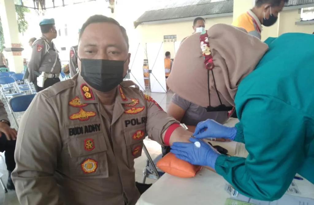 Kapolres Demak : Tugas Polri Semakin Berat, Hidup Sehat dan Cek Kesehatan Rutin