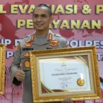 Kapolrestabes Semarang Terima Penghargaan dari Kementerian PANRB