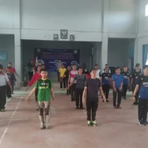 Peringati HUT ke-18 Kabupaten Kepahiang Dikbud Gelar Pelatihan Senam