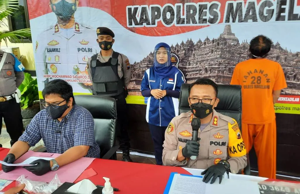 Polres Magelang Berhasil Ungkap Pembunuhan di Sungai Bolong