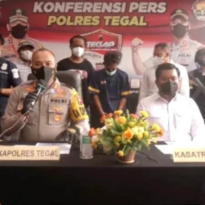 Polres Tegal Ungkap Pembunuhan Wanita Dibuang di Irigasi Sawah
