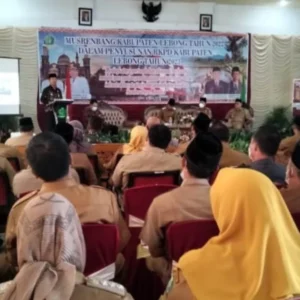 Saat Musrenbangkab 2022, Bupati Lebong : Jangan Fokus Pada Program Fisik