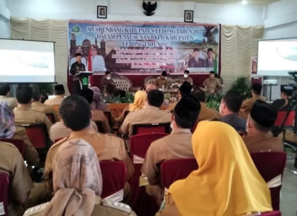 Saat Musrenbangkab 2022, Bupati Lebong : Jangan Fokus Pada Program Fisik