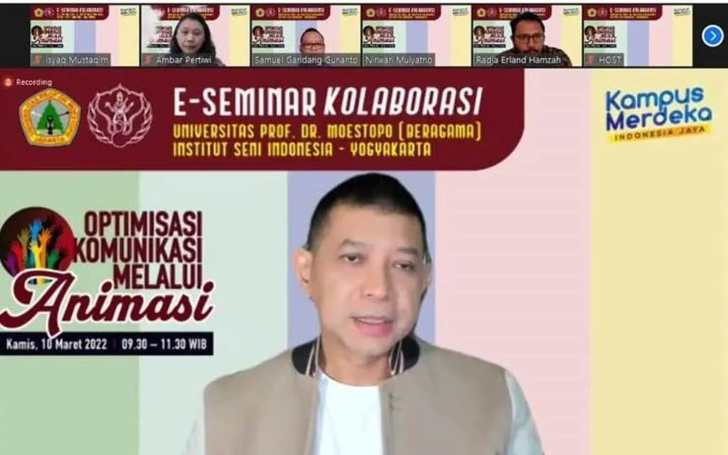 Sambut Era Animasi, Universitas Moestopo Kolaborasi Dengan ISI Yogyakarta