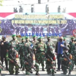 Satgas Yonif 407/PK Tumpas Terorisme di Wilayah Tegal