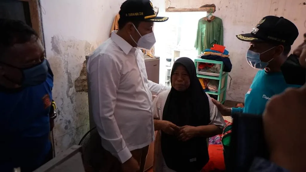 Wabup Subandi Pastikan Korban Puting Beliung Dapat Bantuan