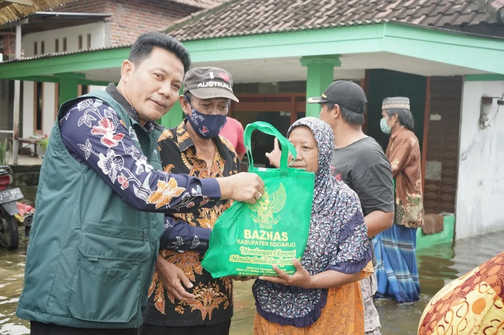 Wabup Subandi Sidak Genangan Air Empat Desa di Porong