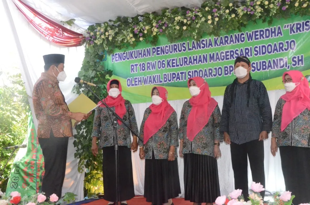 Wabup Subandi Support Lansia Untuk Meningkatkan IPM Sidoarjo