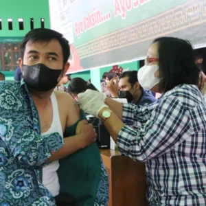 17,825 Orang selesai Divaksin Booster
