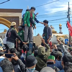 Aksi 11 April di Bengkulu Hampir Ricuh