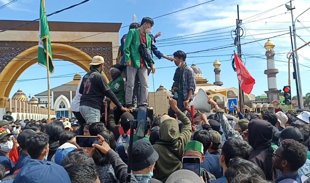 Aksi 11 April di Bengkulu Hampir Ricuh