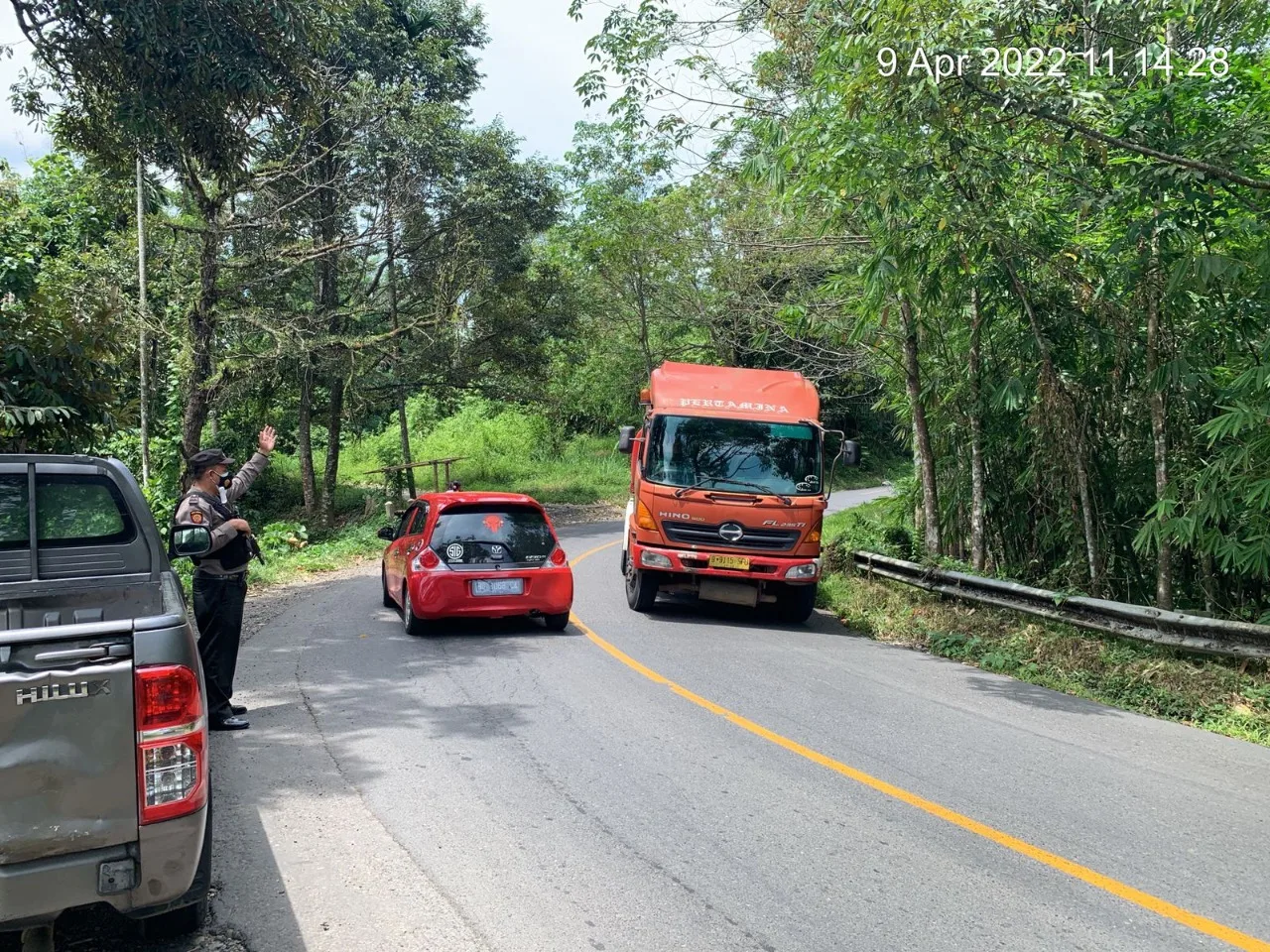Antisipasi 3C, Polsek PUT Patroli di Jalur Lintas Curup